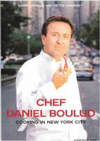 Chef Daniel Boulud Cooking in New York City