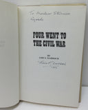 Four Went To The Civil War (Signed )