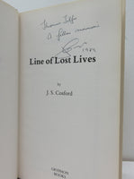 Line Of Lost Lives   By: J. S. Cosford   ( Signed )